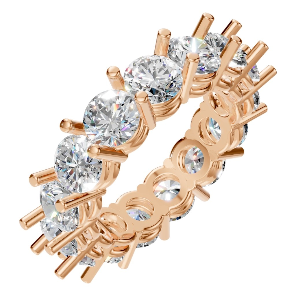 RI-8213 Rose Gold Ring SET - Main View