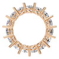 RI-8213 Rose Gold Ring SET - Top View