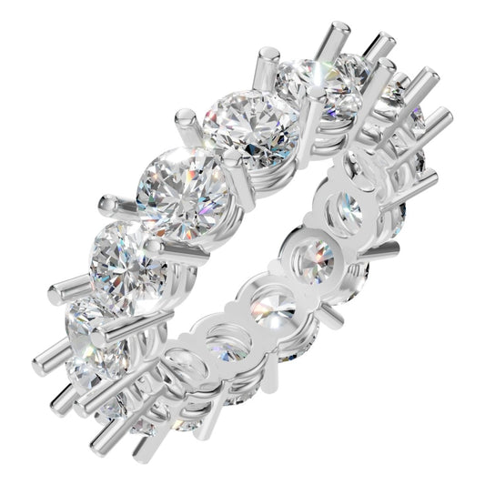 RI-8213 White Gold Ring SET - Main View