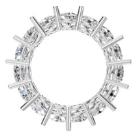 RI-8213 White Gold Ring SET - Top View