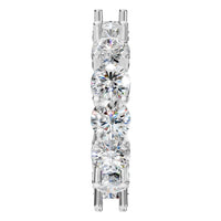 RI-8213 White Gold Ring SET - Side View