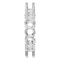 RI-8213 White Gold Ring UNSET - Side View