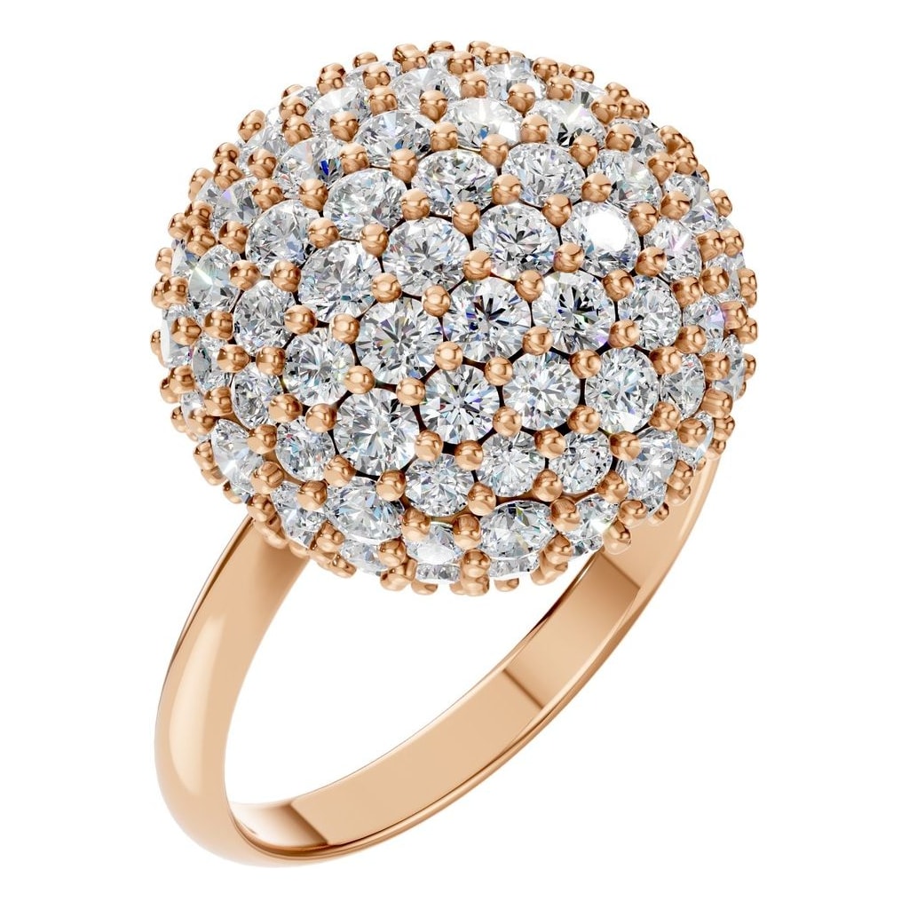 RI-8227 Rose Gold Ring SET - Main View