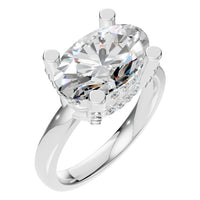 RI-8477 White Gold Ring SET - Main View