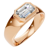 RI-8480 Rose Gold Ring SET - Main View