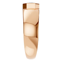 RI-8480 Rose Gold Ring SET - Side View