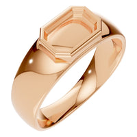 RI-8480 Rose Gold Ring UNSET - Main View