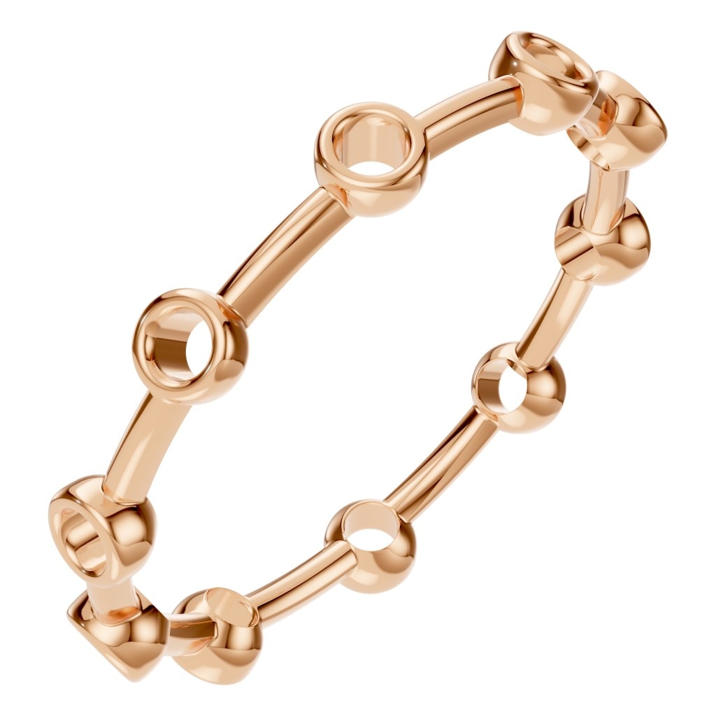 RI-8497 Rose Gold Ring UNSET - Main View