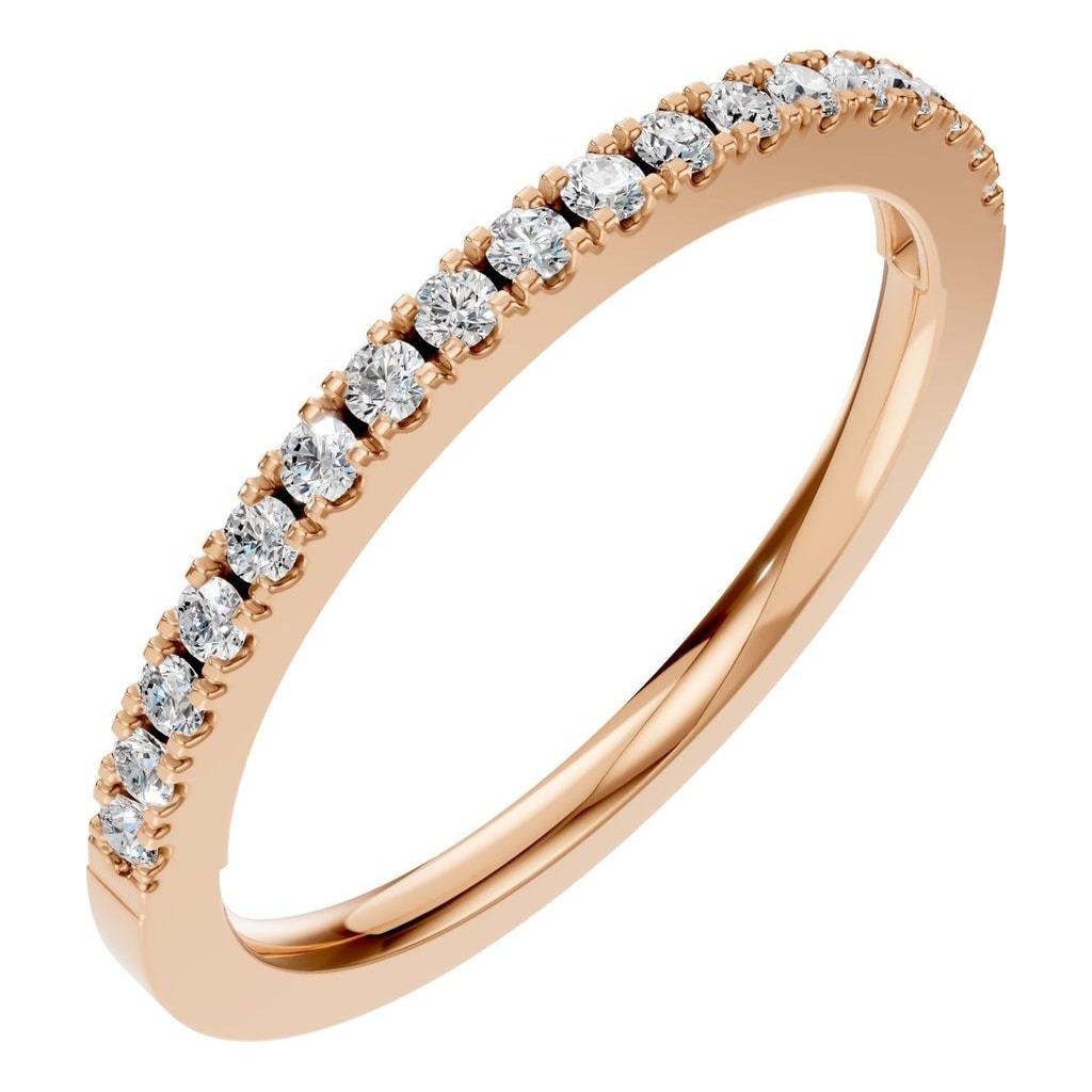 RI-8536 Rose Gold Ring SET - Main View