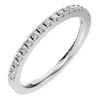 RI-8536 White Gold Ring SET - Main View