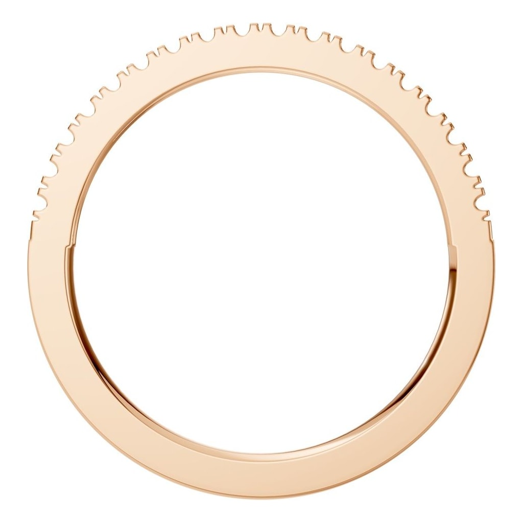 RI-8536 Rose Gold Ring UNSET - Top View