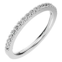RI-8536 White Gold Ring UNSET - Main View