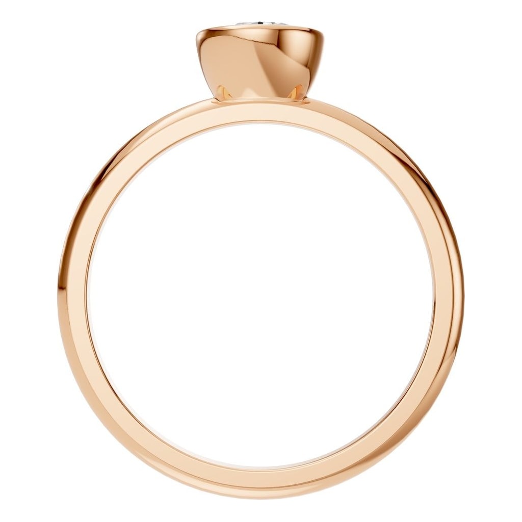 RI-8587 Rose Gold Ring SET - Top View