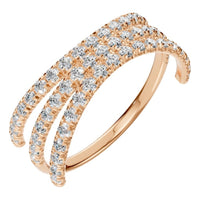 RI-8589 Rose Gold Ring SET - Main View
