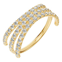 RI-8589 Yellow Gold Ring SET - Main View