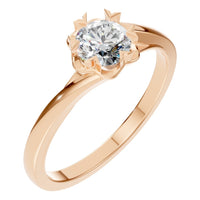 RI-8859 Rose Gold Ring SET - Main View