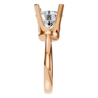 RI-8873 Rose Gold Ring SET - Side View