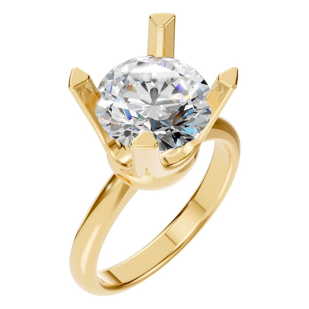 RI-8873 Yellow Gold Ring SET - Main View