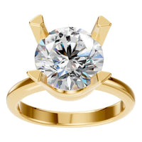 RI-8873 Yellow Gold Ring SET - Front View