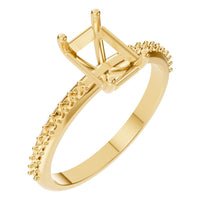 RI-8881 Yellow Gold Ring UNSET - Main View