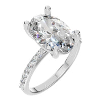 RI-8881 White Gold Ring SET - Main View