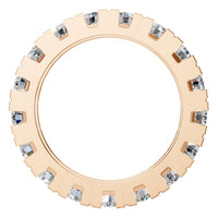 RI-8895 Rose Gold Ring SET - Top View