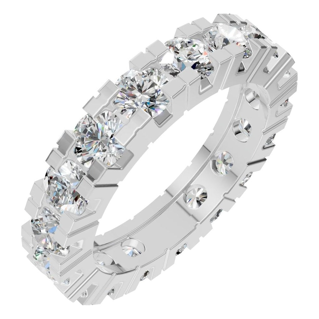RI-8895 White Gold Ring SET - Main View