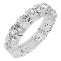 RI-8895 White Gold Ring SET - Main View