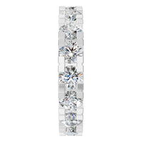 RI-8895 White Gold Ring SET - Side View