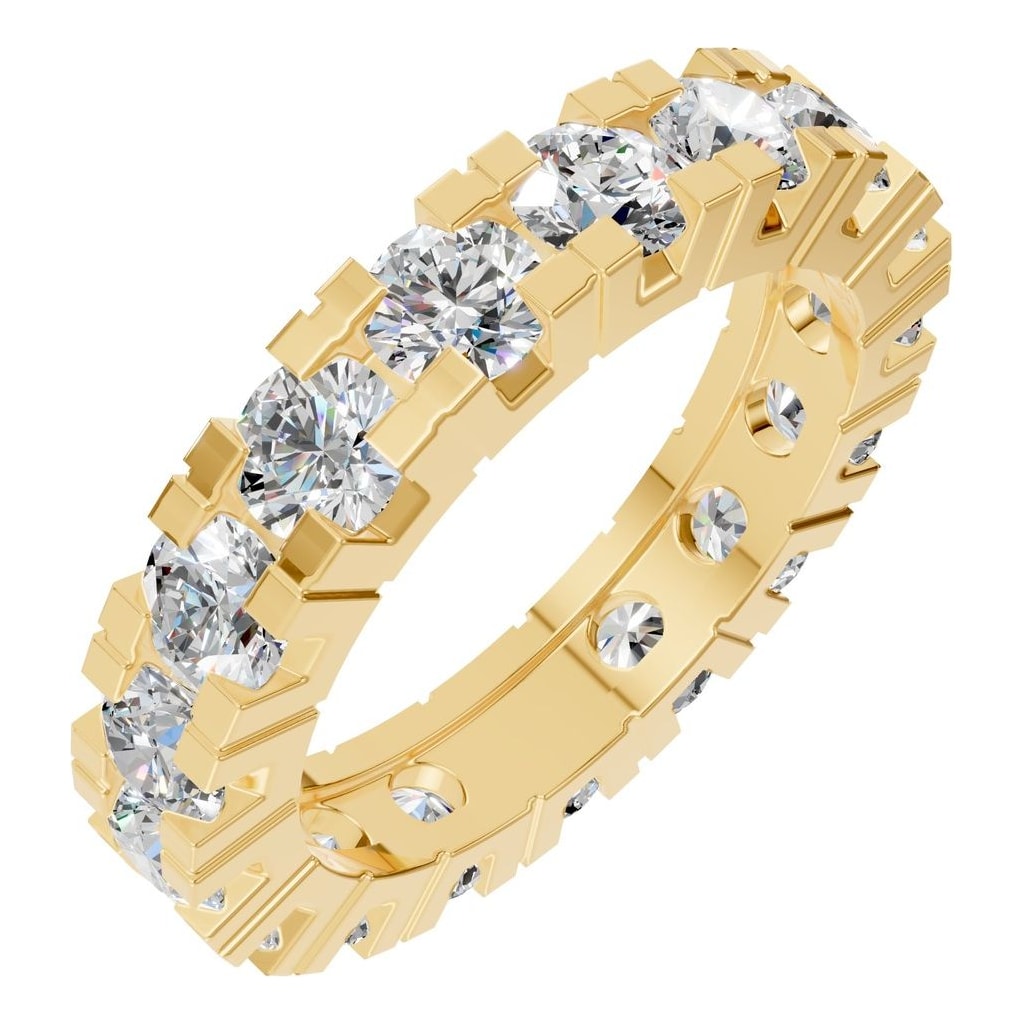 RI-8895 Yellow Gold Ring SET - Main View