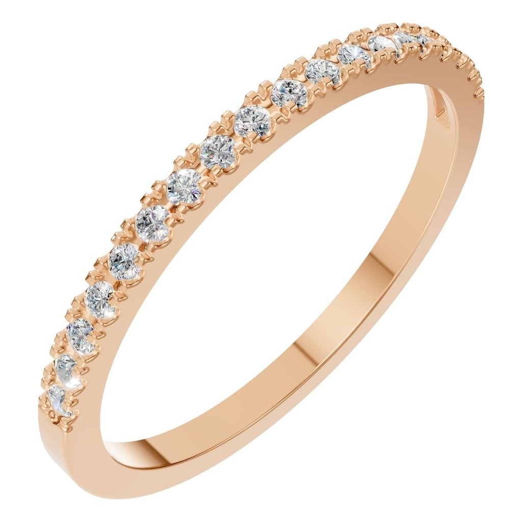 RI-8902 Rose Gold Ring SET - Main View