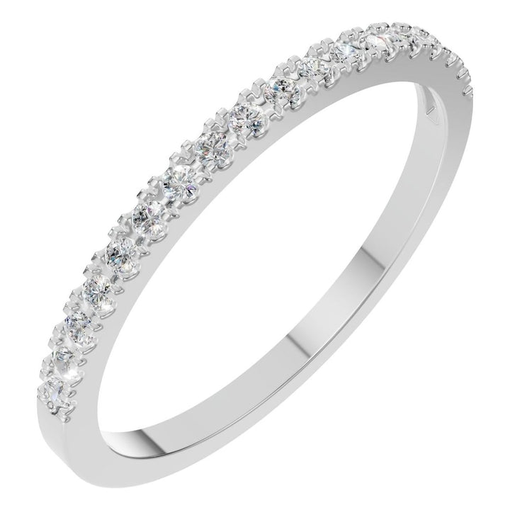 Half Eternity Ring Mounting - Round 1.2mm