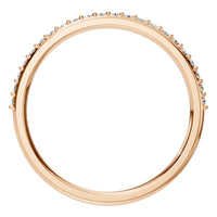 RI-8902 Rose Gold Ring SET - Top View