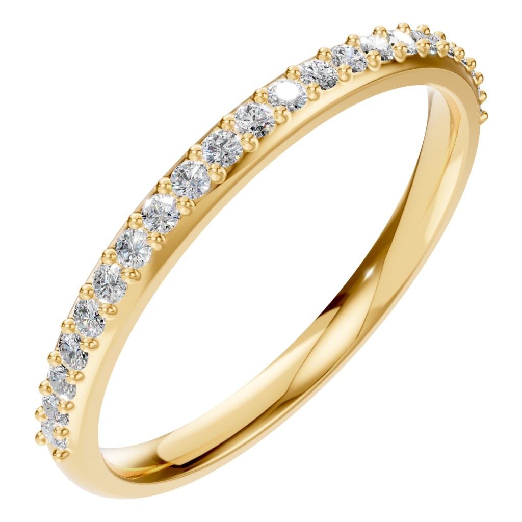 RI-8902 Yellow Gold Ring SET - Main View