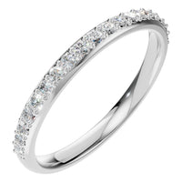 RI-8902 White Gold Ring SET - Main View