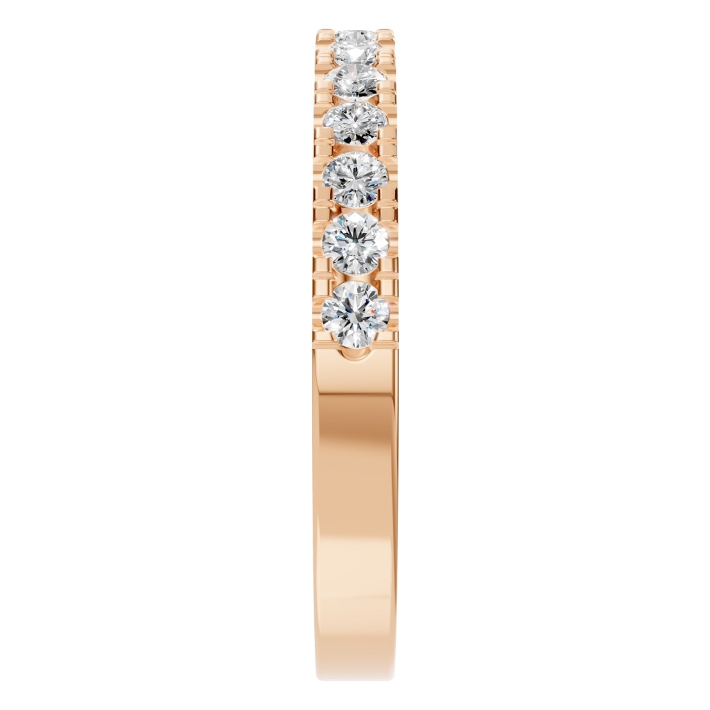 RI-8902 Rose Gold Ring SET - Side View