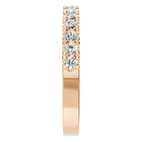 RI-8902 Rose Gold Ring SET - Side View