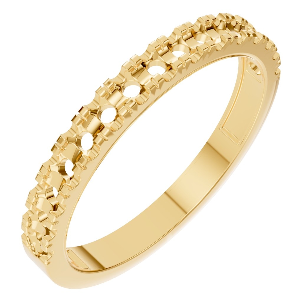 RI-8902 Yellow Gold Ring UNSET - Main View