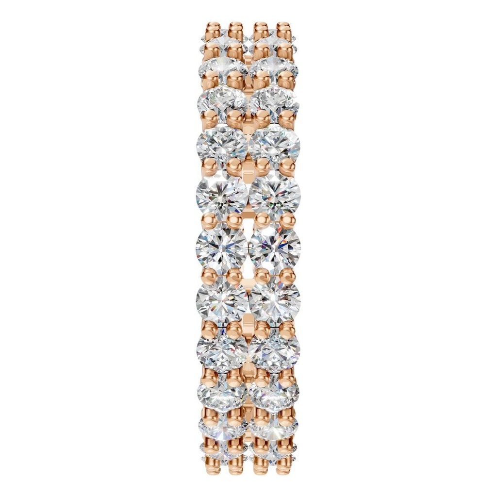 RI-8965 Rose Gold Ring SET - Side View