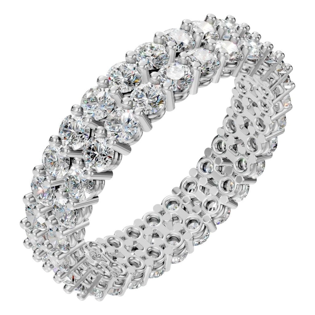 RI-8965 White Gold Ring SET - Main View