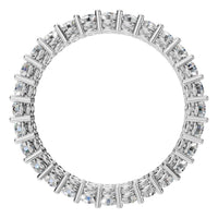 RI-8965 White Gold Ring SET - Top View