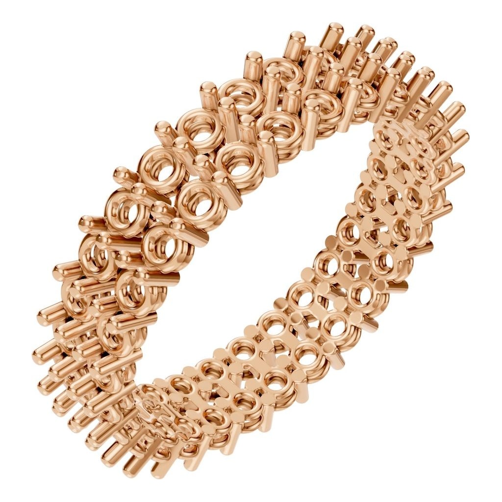 RI-8965 Rose Gold Ring UNSET - Main View