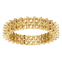 RI-8965 Yellow Gold Ring UNSET - Front View