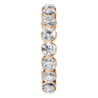 RI-9215 Rose Gold Ring SET - Side View
