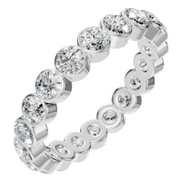 RI-9215 White Gold Ring SET - Main View