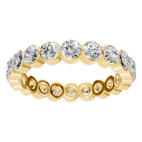 RI-9215 Yellow Gold Ring SET - Front View