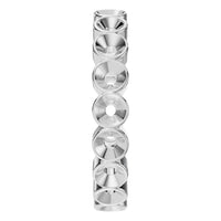 RI-9215 White Gold Ring UNSET - Side View