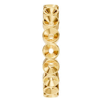 RI-9215 Yellow Gold Ring UNSET - Side View