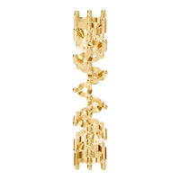 RI-9244 Yellow Gold Ring UNSET - Side View