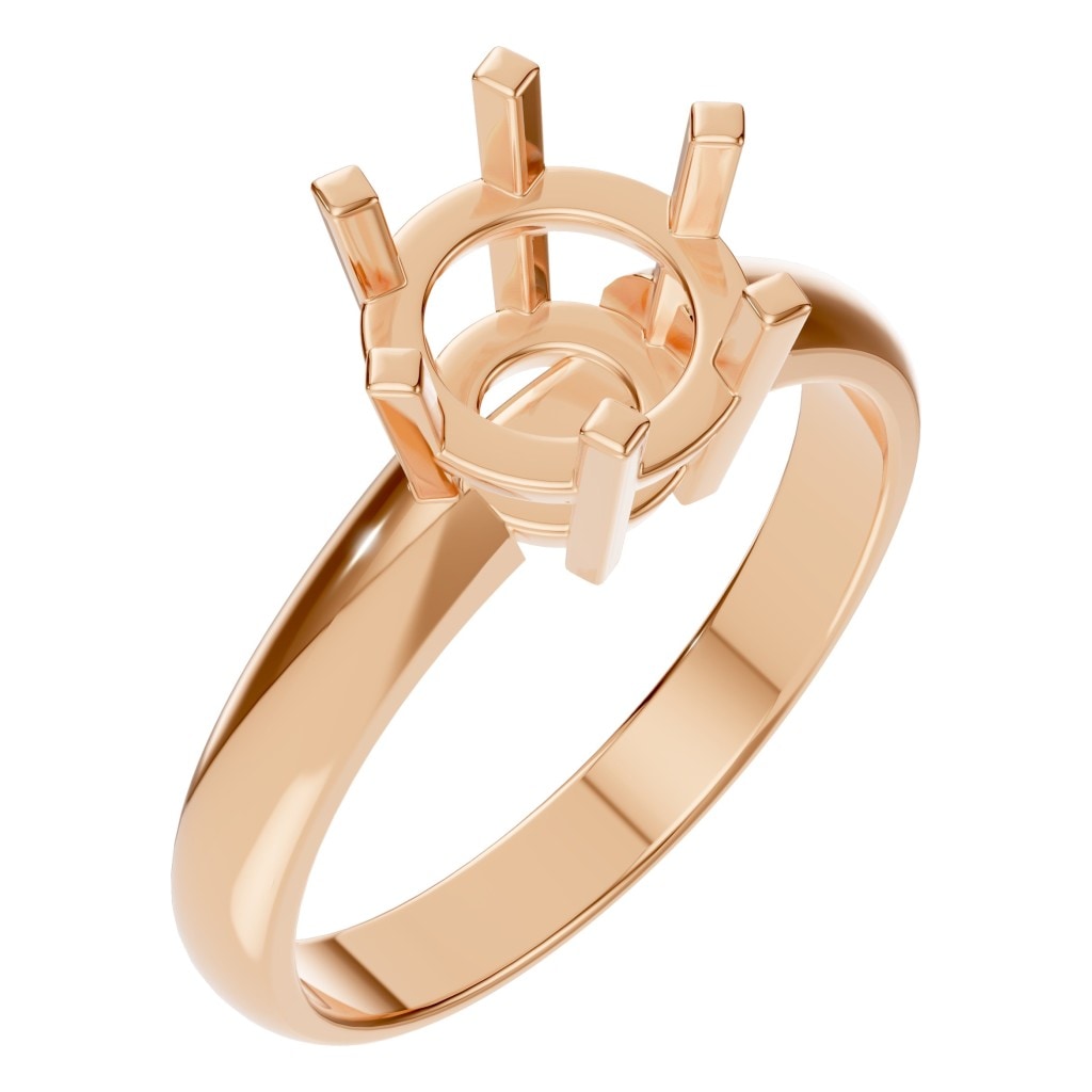 RI-9246 Rose Gold Ring UNSET - Main View